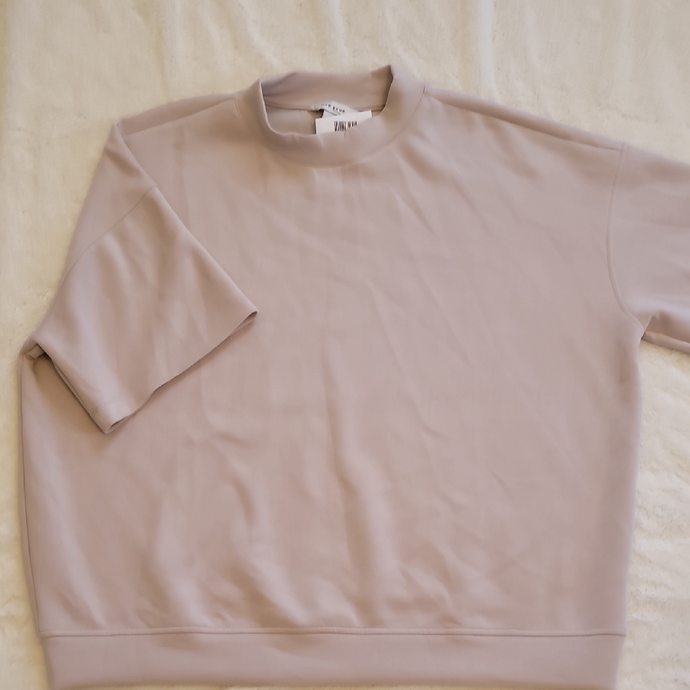 Boutique Brand Women's Soft Beige Jersey Top